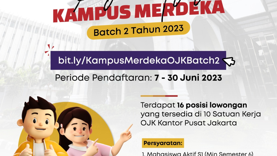 Program Magang Kampus Merdeka OJK 2023